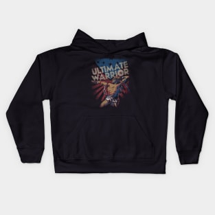 Ultimate Warrior American Flag Kids Hoodie